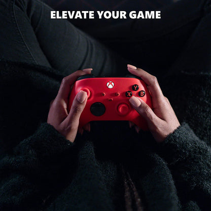 Xbox Core Wireless Gaming Controller – Pulse Red Series X|S, One, Windows PC, Android, and iOS